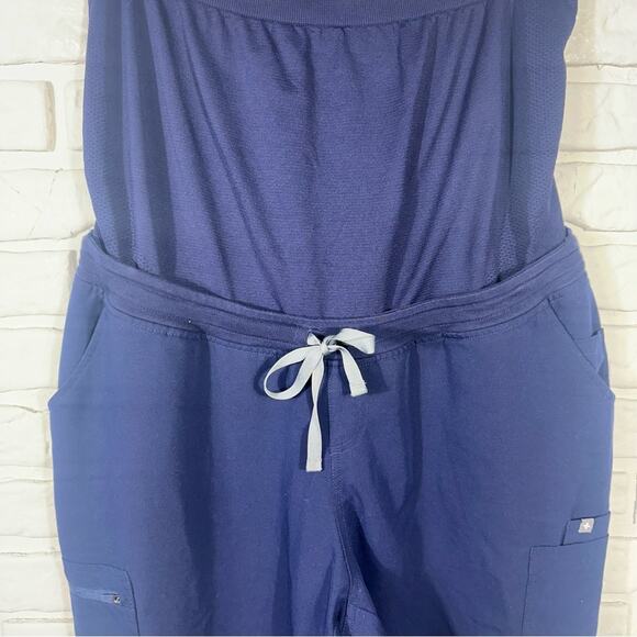 Figs Yola Maternity Scrub Pants in Navy Size XXL - Picture 9 of 11